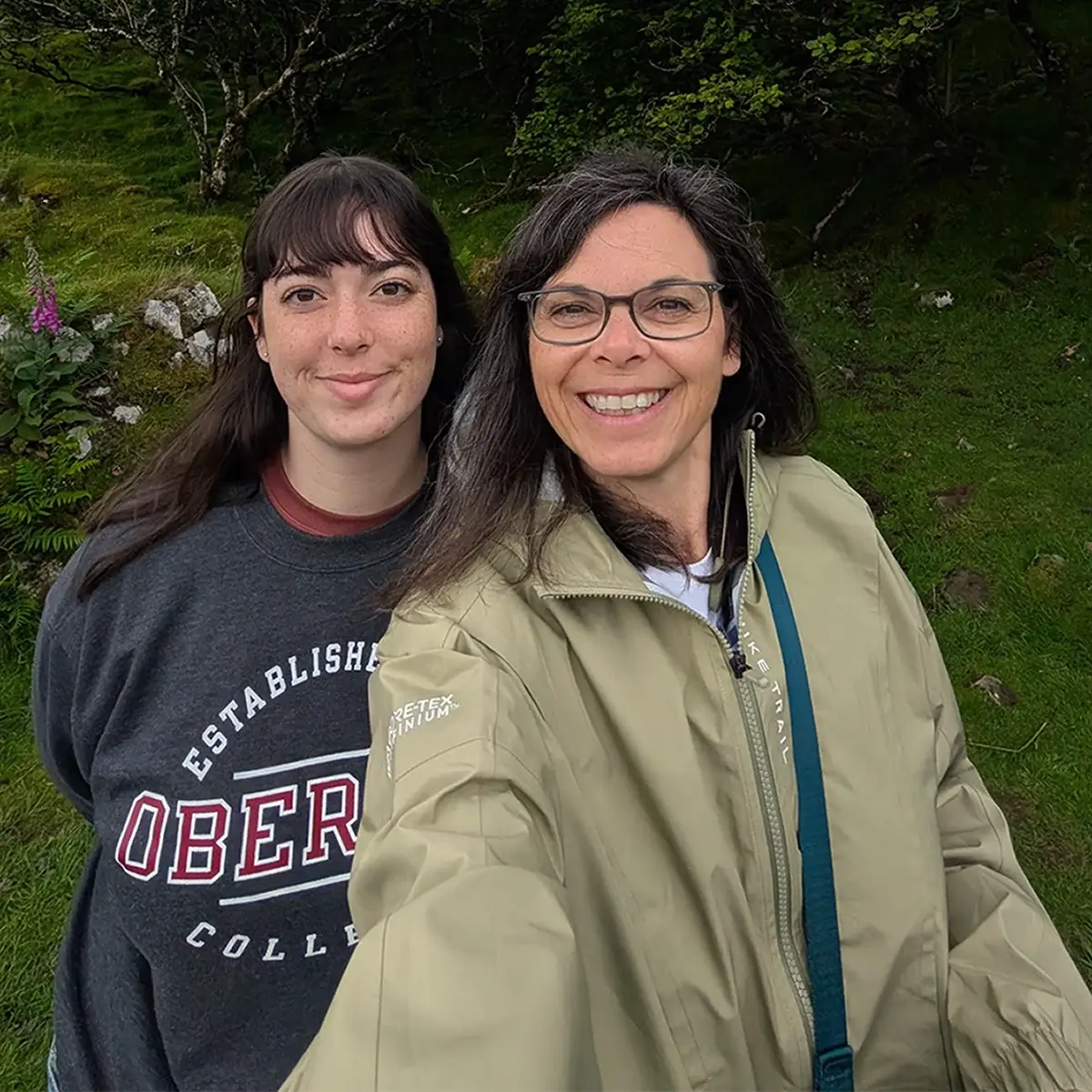 Artist headshot of Andrea and Hannah Mason, makers behind WiscoGifties, a mother-daughter craft studio.