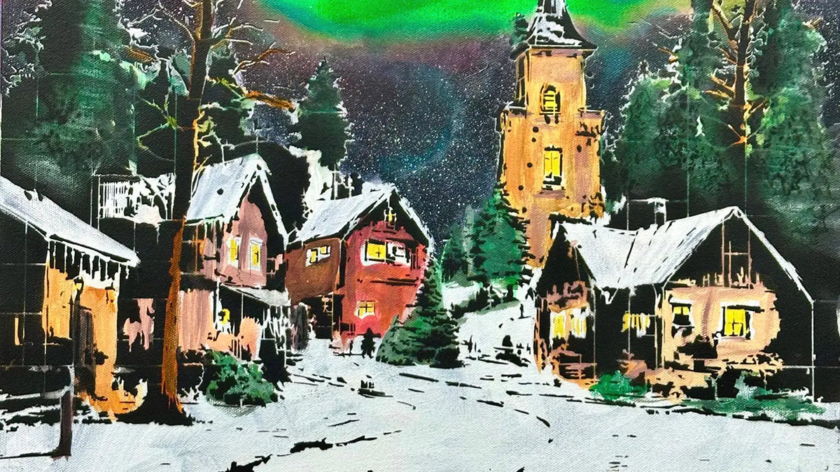 Holiday Art and Cards: One-Day Pop-Up Event Featuring Artwork by Christine and Trent Sveom at Madison Art Market in Madison, WI on November, 1sr, 2026. 