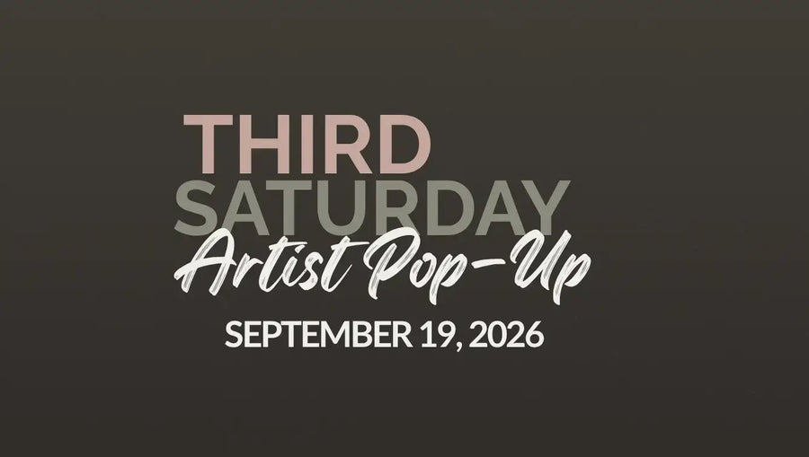 Third Saturday Artist Pop-Up - September 19